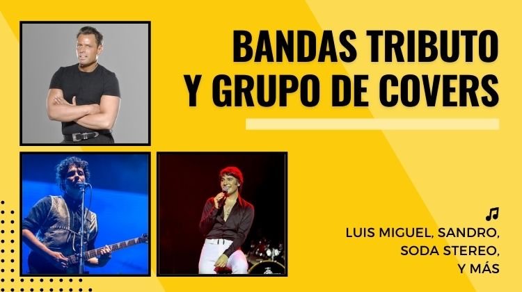 Bandas Tributo para eventos