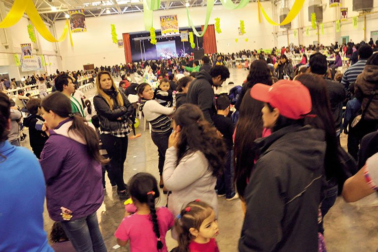 Caramelito en el Día del niño de UOCRA