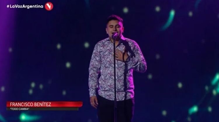 contratar a francisco de la voz argentina