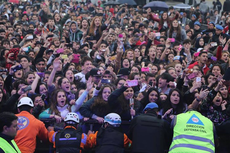 Márama en el festejo del día del estudiante y de la primavera en La Matanza