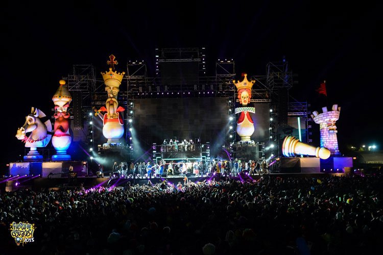 Los Totora en la Fiesta de Disfraces de Paraná