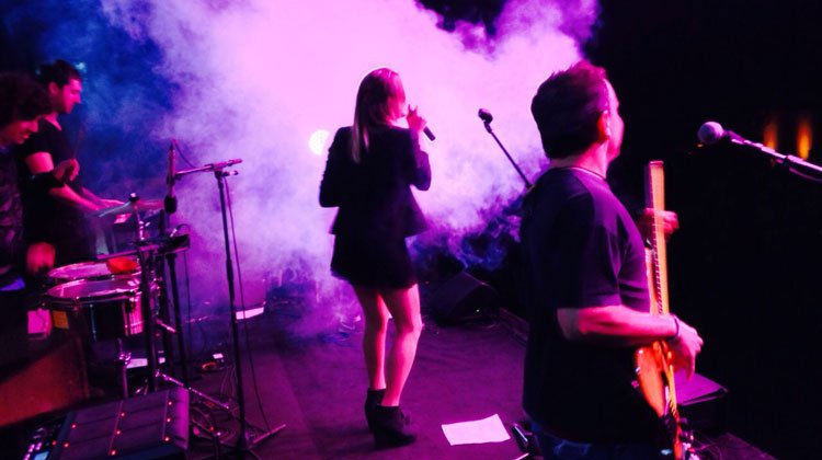 Cumbia Cool en la fiesta de empleados de Obras y Servicios de la Nación