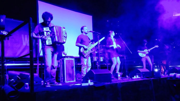 Cumbia Cool en la fiesta de empleados de Obras y Servicios de la Nación