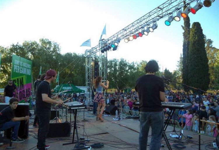 Cumbia Cool por el día de la primavera en Pergamino