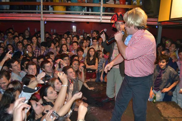 Los Puntos Cardenales y el Gaucho Aleman en La Obra Disco [Mayo 2013]