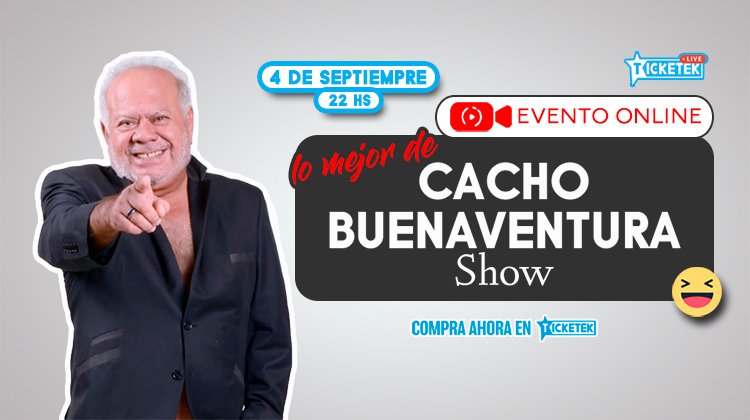 cacho buenaventura show
