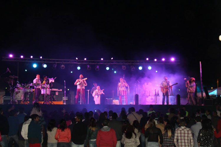 Los Tekis en la inauguración de Waynay Killa, Tafí del Valle