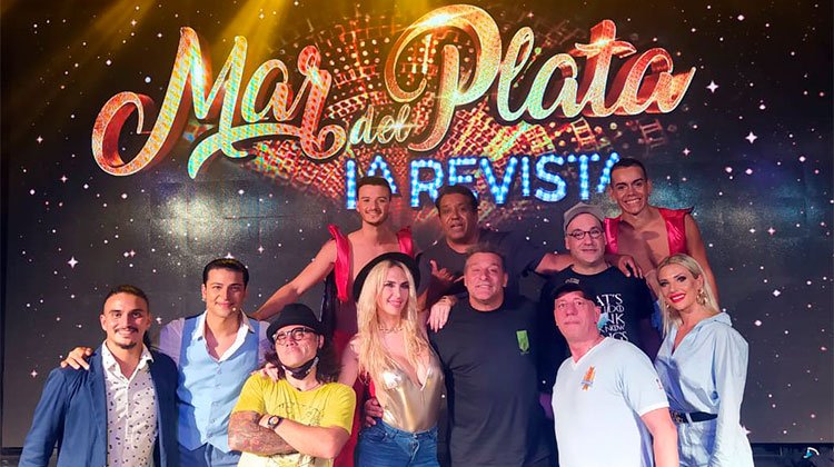 Mar del Plata la Revista con el Turco García
