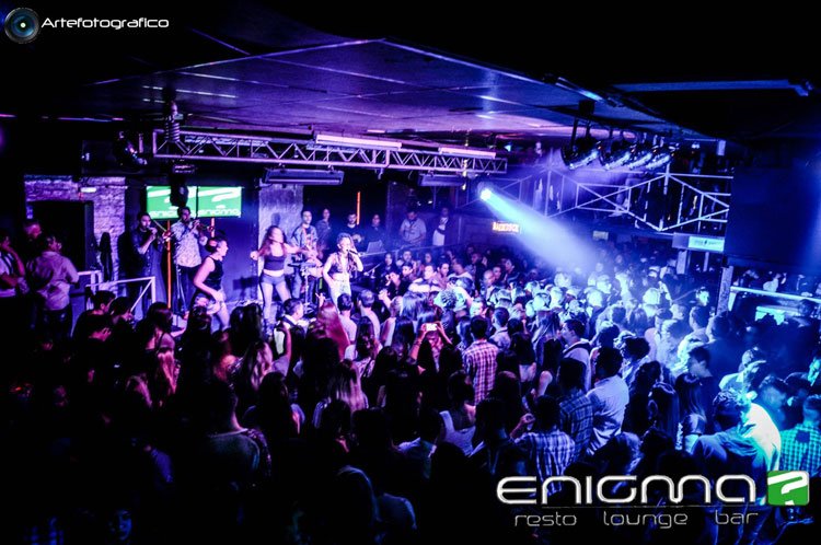 Miss Bolivia en Enigma Disco de Quilmes