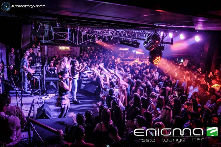 Miss Bolivia en Enigma Disco de Quilmes