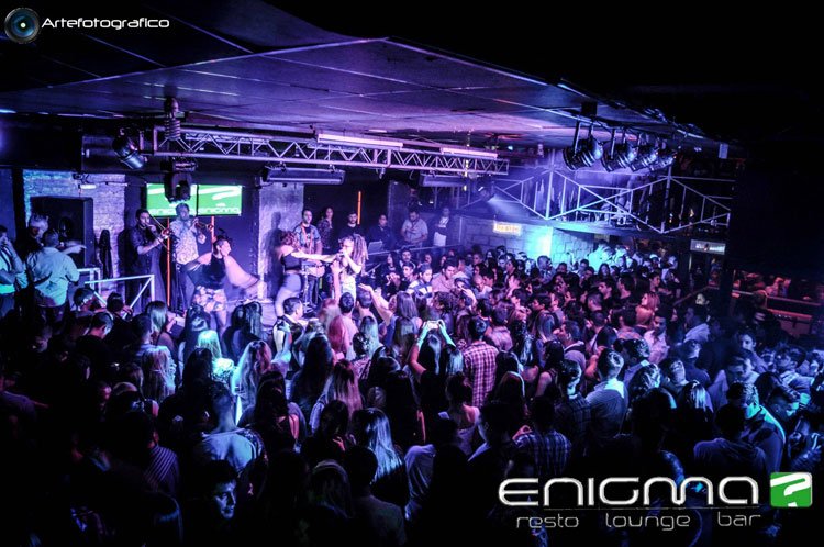 Miss Bolivia en Enigma Disco de Quilmes