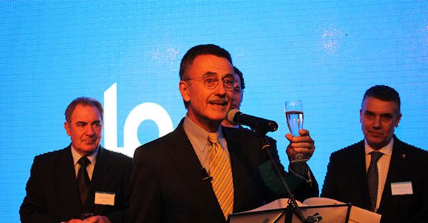 Pancho Ibáñez en los 40 años de la Obra Social Luis Pasteur