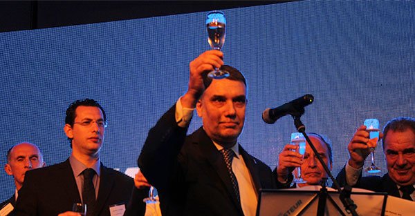Pancho Ibáñez en los 40 años de la Obra Social Luis Pasteur