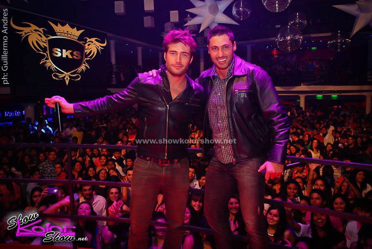 Rodrigo Guirao y Tito Speranza en Show Kolor Show de Jujuy
