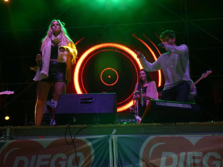 Rombai en los festejos por el mes de los Jóvenes, Chaco