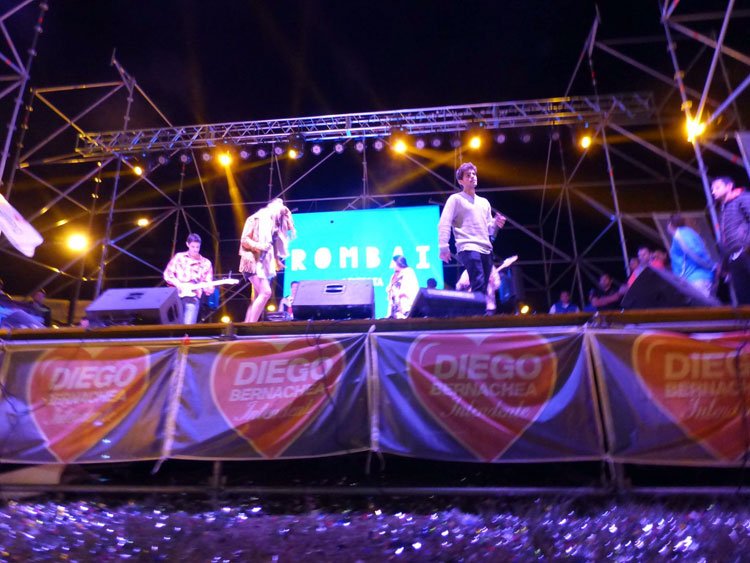 Rombai en los festejos por el mes de los Jóvenes, Chaco