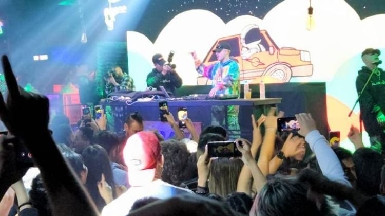 Alan Gómez en Sky Club, San Luis