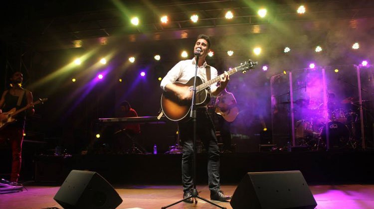 Show de Alex Ubago en Asunción del Paraguay