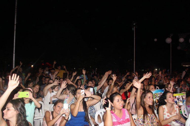 Show de Alex Ubago en Asunción del Paraguay