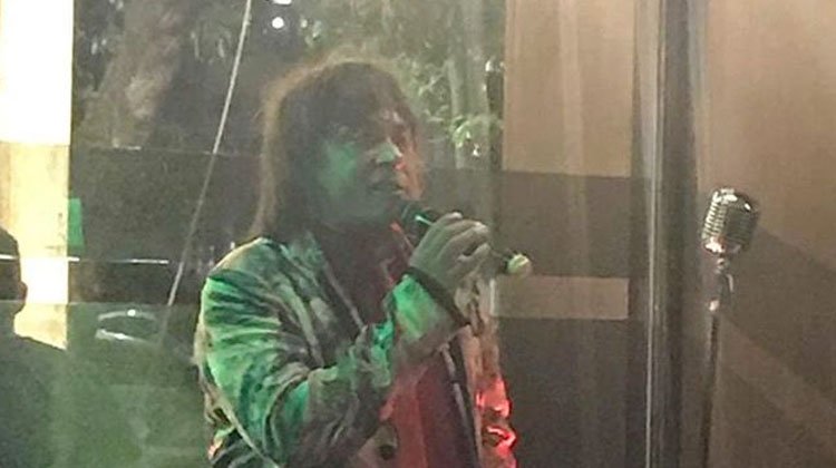 Alfredo Silva en cumple de 15 de Lucila