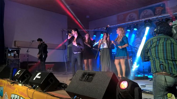 Ariel Pucheta y la Otra Dimensión en Aniversario de Rio Pico