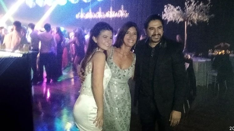Ariel Puchetta en cumpleaños de 15
