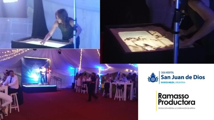 Aniversario de San Juan de Dios, Arte con Arena