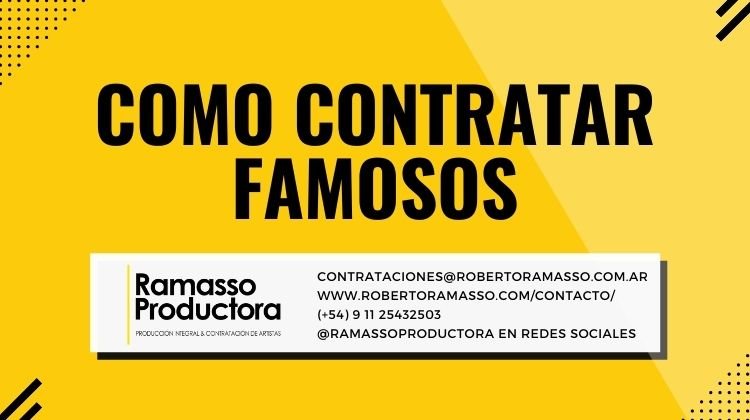 contratar famosos