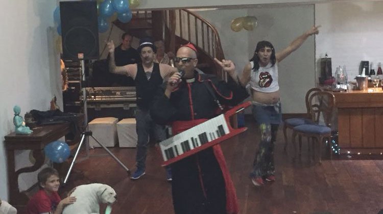 Los Rebos y la Cumbia Papal en San Isidro