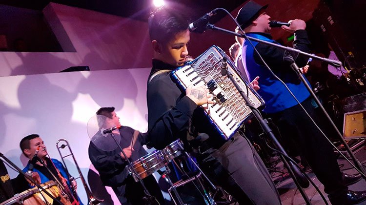 Banda Juárez fiesta de fin de año de Gate Gourmet