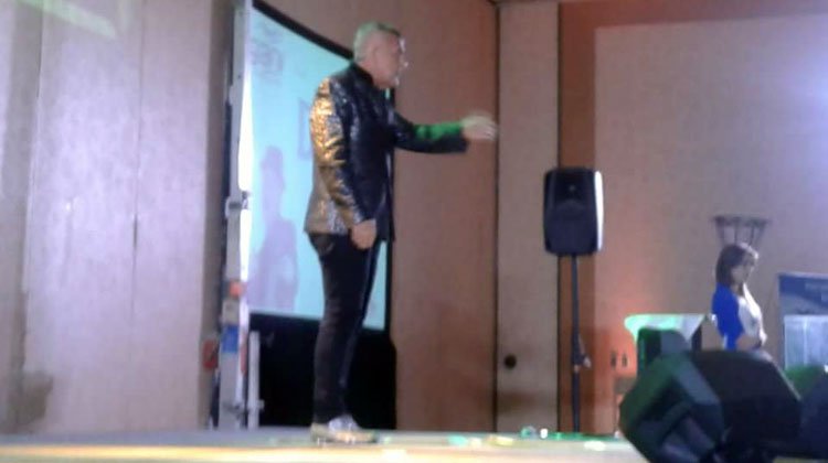 Dady Brieva para HogarNet en el Sheraton de Pilar