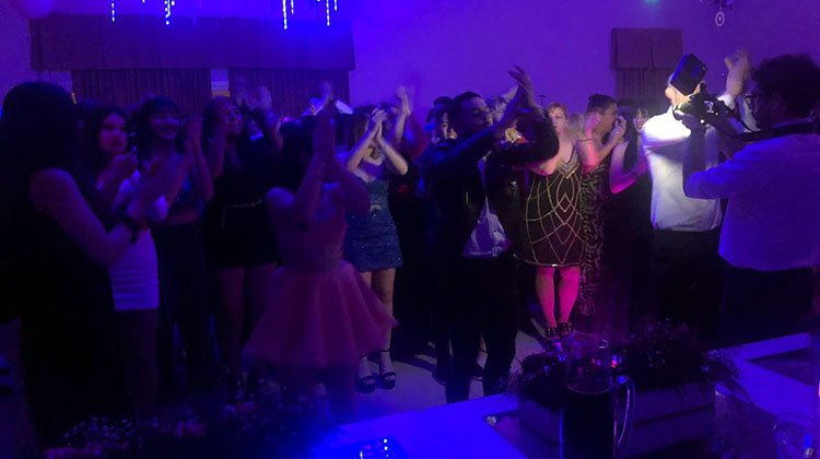 Facu Mazzei en el Cumple de 15 de Candela, Espacio Romeo
