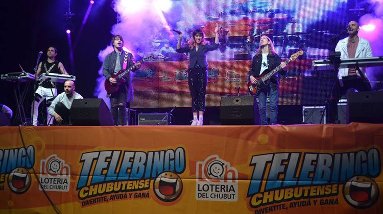Mano Arriba en el Telebingo Chubutense
