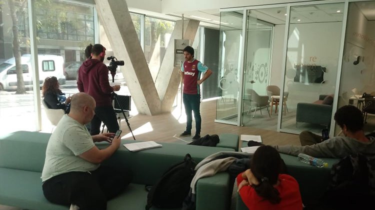 Mike Chouhy, spot para Banco Galicia