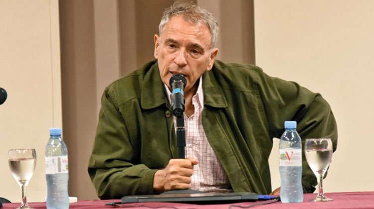 Sergio Sinay en la Feria de Empleo y Posgrado 2019 en la Universidad del Litoral
