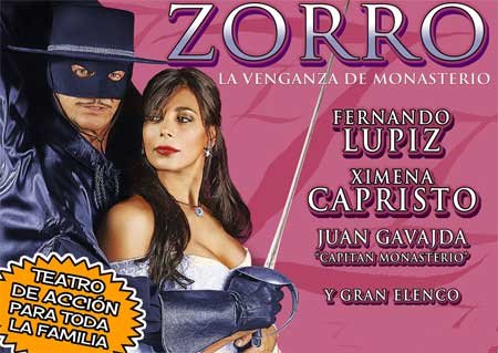 Contratar Zorro, la Venganza de Monasterio