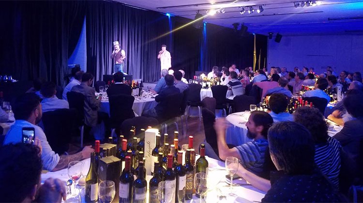 Yayo, Rebo Mago y La Angie en la Fiesta de Fin de Año de La Finca