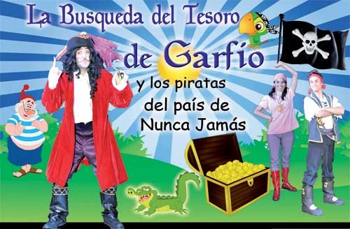 Contratar La busqueda del tesoro de Garfio