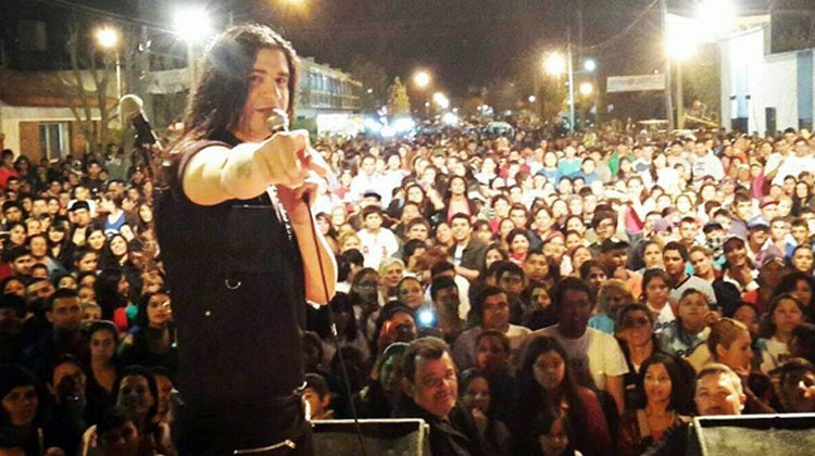 Ariel Puchetta y la Otra Dimensión en el cierre de campaña de Miguel Sotelo, Chaco