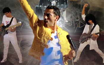 Contratacion de Queendom, banda tributo a Queen Contratar a Queendom, banda tributo a Queen