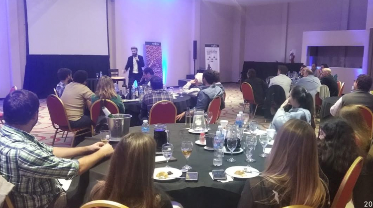 Fernando Sanjiao en evento de Syngenta