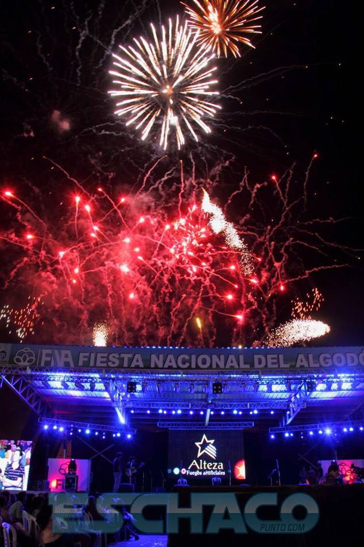 Miranda, Los Tekis, Ingrid Grudke, Pachu y Nazareno en la Fiesta Nacional del Algodón 2014