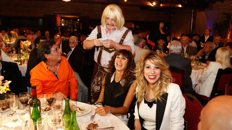 Gaucho Alemán en la Cena del Intendente de La Matanza
