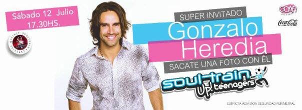 Gonzalo Heredia en Soul Train Matineé