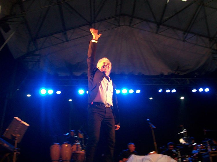 Jairo en las fiestas patronales de Aguilares