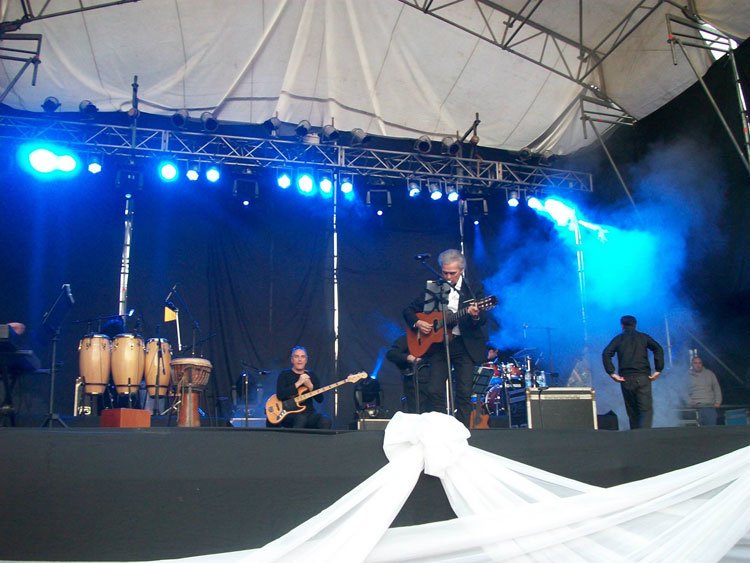Jairo en las fiestas patronales de Aguilares