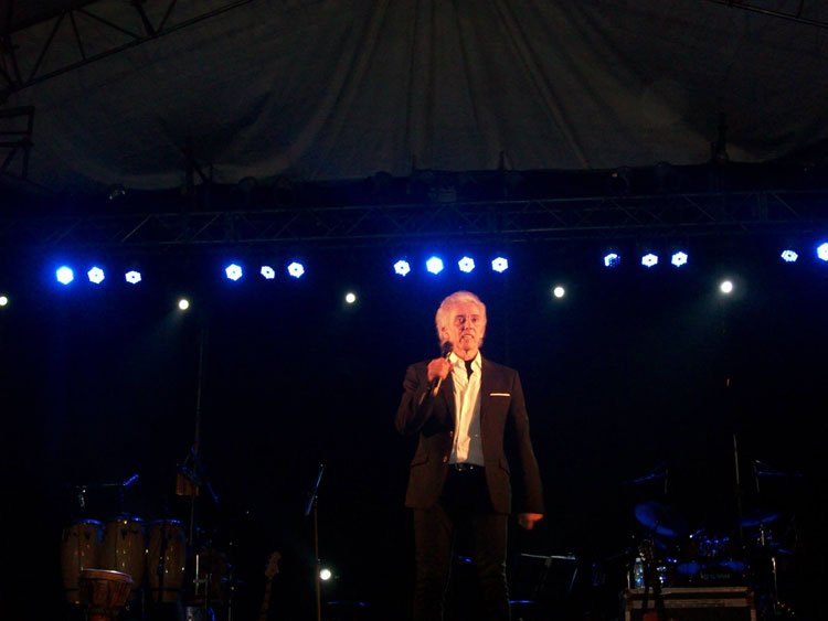 Jairo en las fiestas patronales de Aguilares