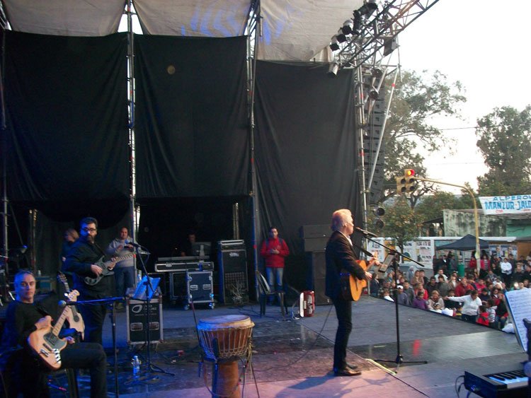 Jairo en las fiestas patronales de Aguilares
