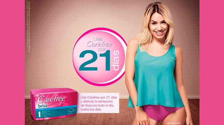 Publicidad Carefree – Lali
