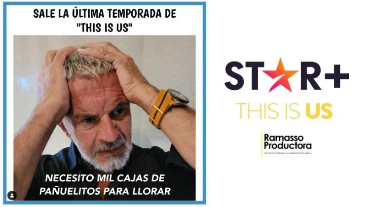 Campaña de Temporada final de This Is Us con Osvaldo Laport